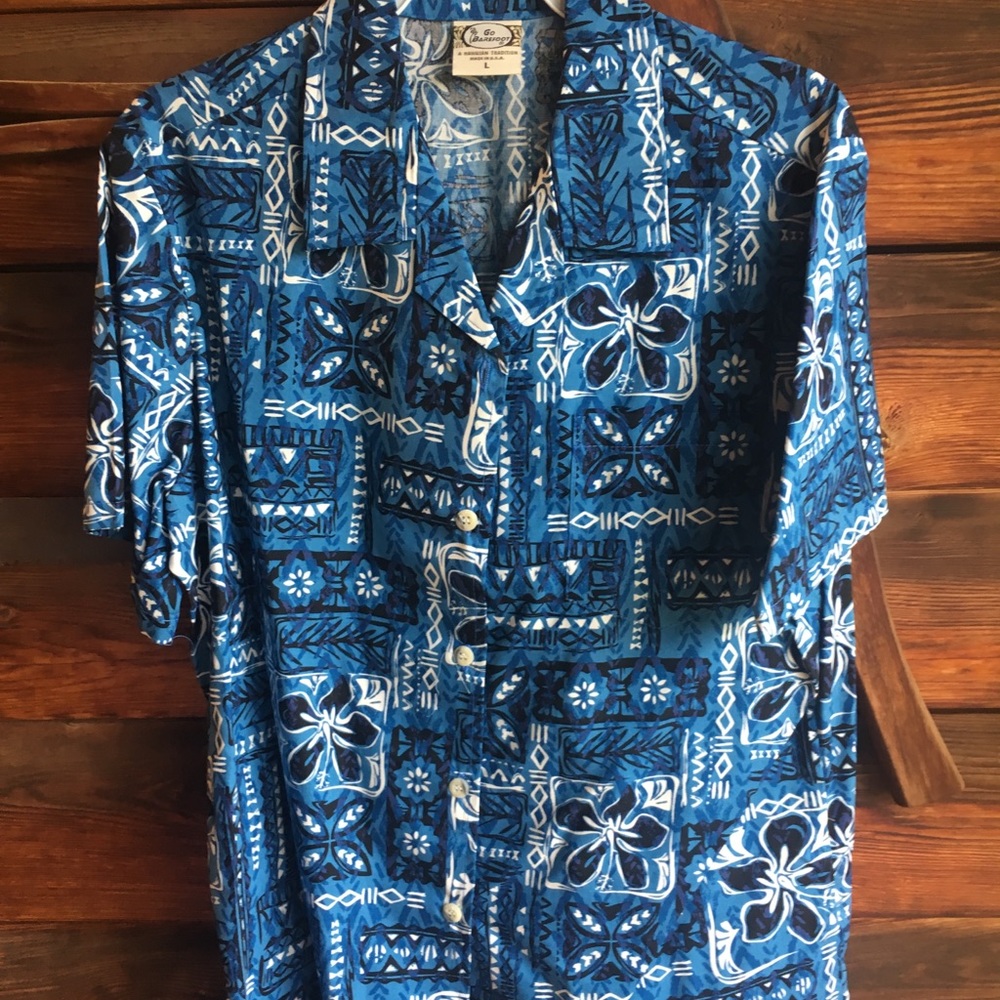 New ladies Aloha shirt size L